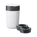 Tommee Tippee Twist and Click Cestino per pannolini con protezione odori e germi