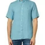 Tommy Hilfiger Camicia Maniche Corte Uomo - Stile e Comfort per Ogni Occasione