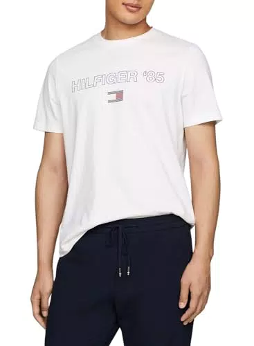 Tommy Hilfiger 85 Tee Maglietta a Maniche Corte per Uomo