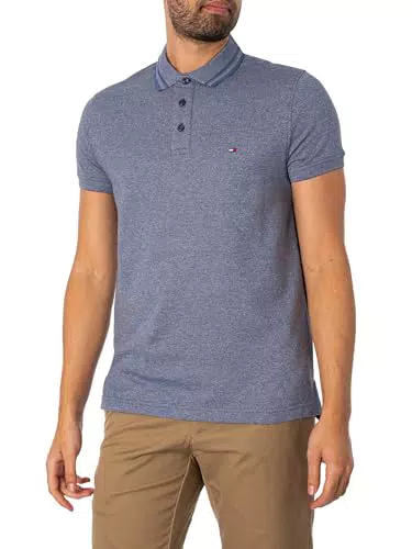 Tommy Hilfiger Maglietta Polo Maniche Corte Uomo Slim Fit