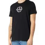Tommy Hilfiger T-shirt Maniche Corte Uomo Global Stripe Scollo Rotondo