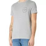Tommy Hilfiger T-shirt Maniche Corte Uomo Roundle Tee Scollo Rotondo