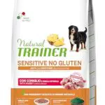 Trainer Natural Sensitive Cibo per Cani Adulti Senza Glutine con Coniglio e Cereali Integrali