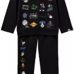 United Colors of Benetton Set di Pigiama per Bambini e Ragazzi, Modello 3vr50p055