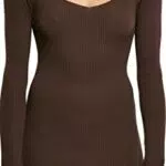 Urban Classics Abito da Donna, Rosso, S