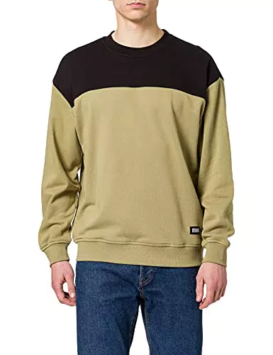 Urban Classics Crewneck Maglia di Tuta Collo Rotondo
