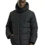 Urban Classics Giacca Impermeabile da Uomo con Cappuccio Rimovibile e Zip
