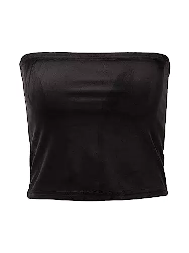 Urban Classics Top Tube in Velluto per Donna