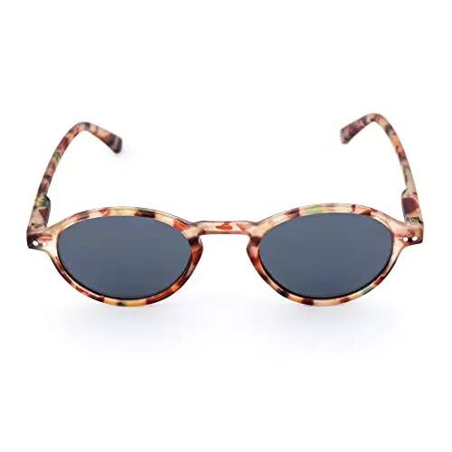 U'Rock Occhiali Planet Sol Unisex Adulto - Modello Tortoise