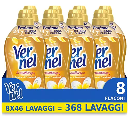 Vernel Ammorbidente Concentrato Aromatherapy Frangipani, 368 Lavaggi