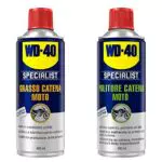 WD-40 Specialist Moto: Spray Grasso e Pulitore per Catena Moto 400 ml