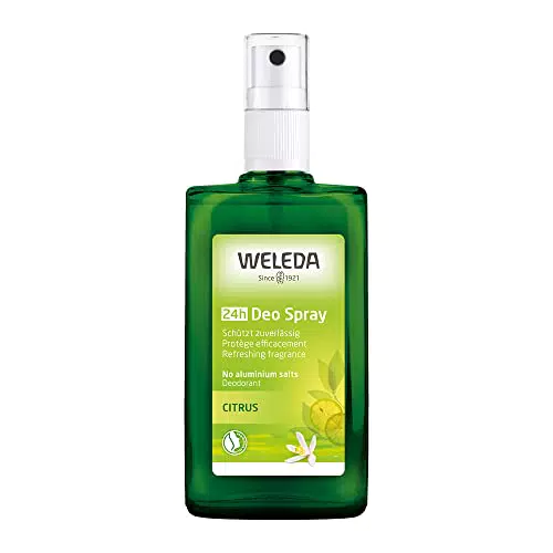 Weleda Deodorante Spray Limone - Protezione Fresca e Naturale con Oli Essenziali
