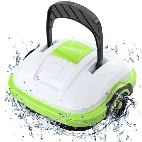 WYBOT Robot Pulitore per Piscina Senza Fili con Doppio Motore e Aspirazione Forte