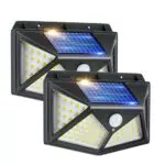 YAMYONE Lampade Solari per Giardino con Sensore PIR e Illuminazione Impermeabile