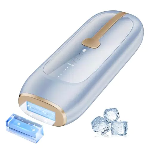 21J Epilatore Luce Pulsata Laser Sapphire Ice Cold - 3 Modalità per Corpo e Viso