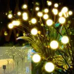 Luci Solari da Giardino LED con Telecomando - 8 Modalità Lampeggianti IP65