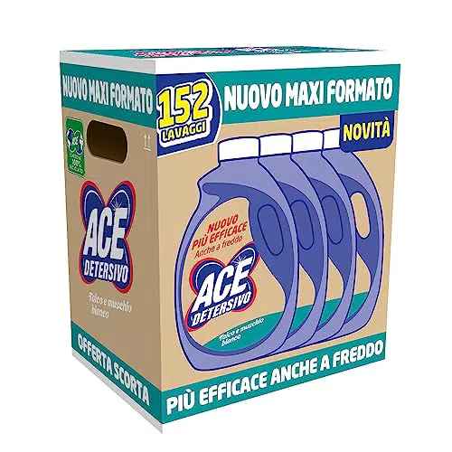 ACE Detersivo Igienizzante per Lavatrice - 38 Lavaggi