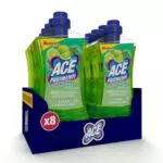 ACE Pavimenti Lime e Menta Peperita - Flaconi per Pulizia Professionale