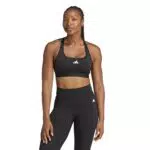 Adidas Powerreact - Reggiseno Sportivo da Donna con Supporto Medio