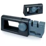 Affilacoltelli Professionale 3 in 1 con Angolo Regolabile e Deposito Scomparsa
