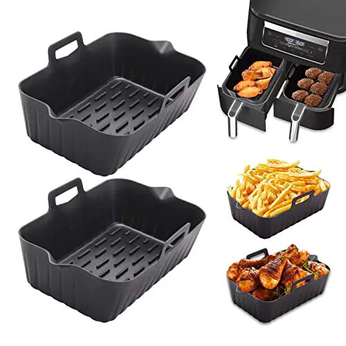 Alyvisun Teglie Riutilizzabili per Friggitrice ad Aria e Forno, Accessori Silicone