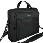 Amazon Basics Borsa compatta per computer portatile 15,6 pollici con tasche per accessori