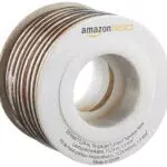 Amazon Basics Cavo per Altoparlanti Calibro 16, 15.24 m, Trasparente