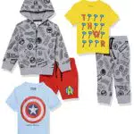 Amazon Essentials Completi Marvel e Star Wars per Bambini e Ragazzi