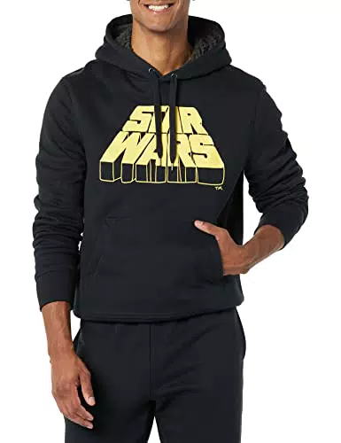 Amazon Essentials Disney, Marvel Sherpa-Lined Pullover Hoodie Sweatshirts Felpa con Cappuccio