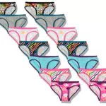 Amazon Essentials Intimo Bikini Bambine e Ragazze, Pacco da 14
