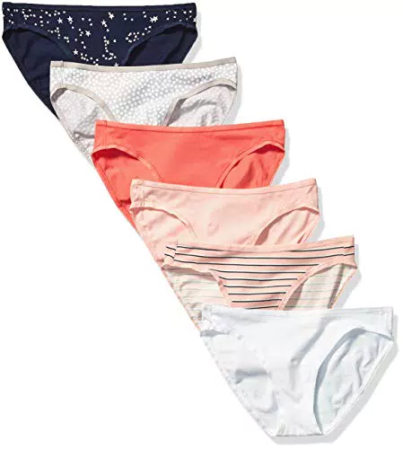 Amazon Essentials Slip Bikini in Cotone per Donna - Taglie Forti