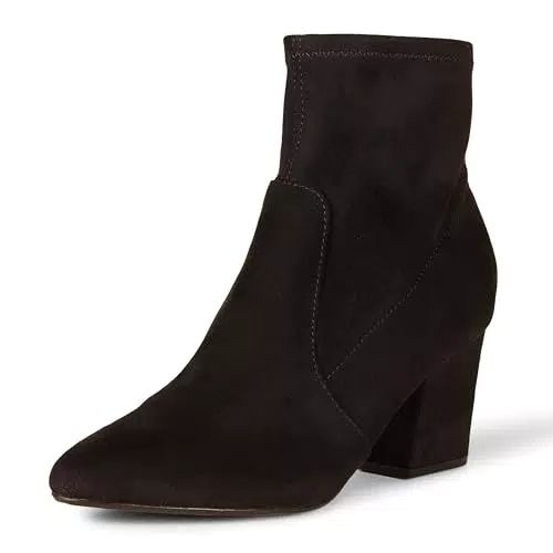 Amazon Essentials Stivali Aderenti Elasticizzati con Tacco per Donna