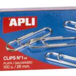 Apli Graffette Zincate nº1½ - Modello 11713 per Ufficio e Casa