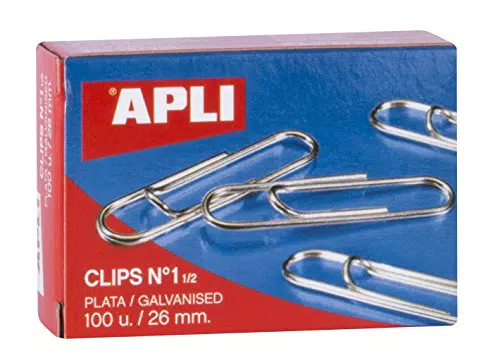 Apli Graffette Zincate nº1½ - Modello 11713 per Ufficio e Casa