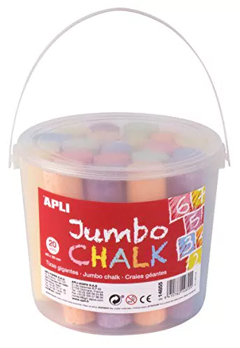 Apli Kids Scatola di Gesso Rotondo Jumbo - Modello 14855