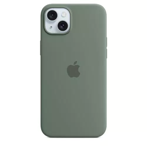 Apple Custodia MagSafe in silicone per iPhone 15 Plus