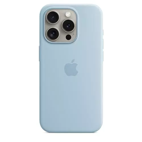 Apple Custodia MagSafe in silicone per iPhone 15 Pro