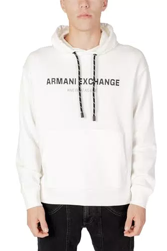 Armani Exchange Felpa con Cappuccio We Beat As One Capsule in Cotone