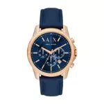 Armani Exchange Orologio Cronografo da Uomo AX1723 con Cinturino in Pelle