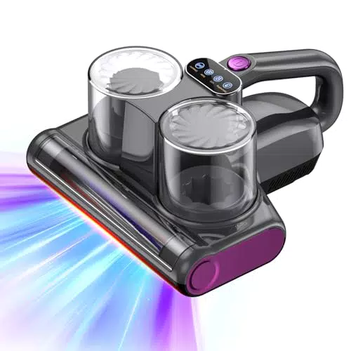 Battimaterasso Aspirapolvere Antiacaro con Luce UV-C e Filtro HEPA 500W