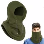 AURUZA Passamontagna Militare Unisex in Pile Termico per Moto e Sci