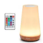 Auxmir Lampada Notturna per Bambini, LED Regolabile con Touch e Telecomando