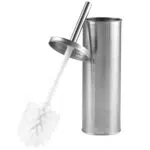 Beldray LA059451SSFEU7 Supporto per WC e Spazzola per Pulizia Toilette
