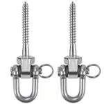 BeneLabel Ganci per Altalena a Soffitto in Acciaio Inossidabile 304, Fino a 800 kg