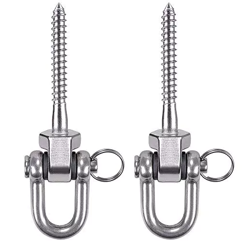 BeneLabel Ganci per Altalena a Soffitto in Acciaio Inossidabile 304, Fino a 800 kg