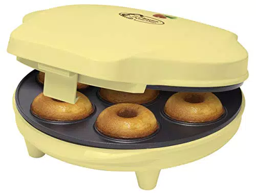 Bestron Donut Maker elettrico per ciambelle piccole, 700 watt, antiaderente