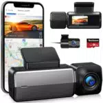 Bestsee Dashcam 4K Doppia con Wi-Fi, GPS, Visione Notturna e Monitoraggio 24h