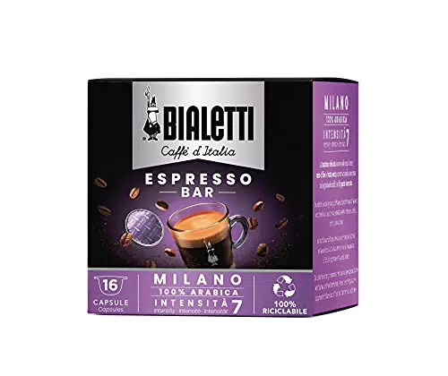 Bialetti Caffè d'Italia Milano - Caffè in capsule Intensità 7