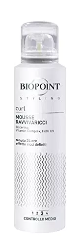 Biopoint Mousse Ravvivaricci - Definizione, Idratazione e Volume per Capelli Ricci