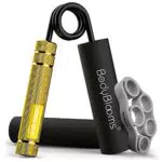 Bodyblooms® Hand Gripper per Allenamento Avambraccio e Mani con Spugne Inclusa